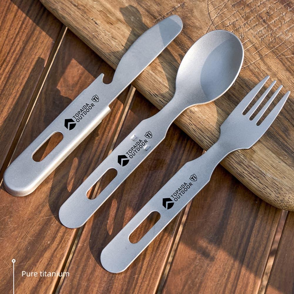 3-in-1-Titan-Campingbesteck-Se – Outdoor Camping Dining Set Bewertung und Preis
